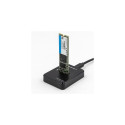 Qoltec 50314 storage drive enclosure SSD enclosure Black M.2