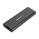 Qoltec 50311 storage drive enclosure SSD enclosure Black M.2