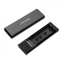 Qoltec 50311 storage drive enclosure SSD enclosure Black M.2