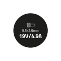 Qoltec 50075.90W power adapter/inverter Indoor Black