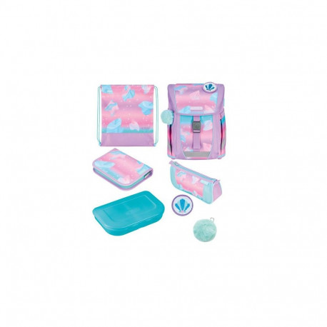 Herlitz FiloActive XL Plus Ocean Lights school bag set Girl Polyester Blue, Pink