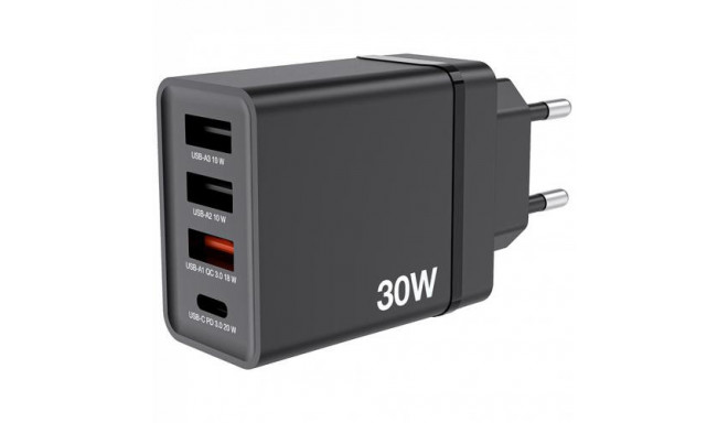 Verbatim 49700 mobile device charger Universal Black AC Fast charging Indoor