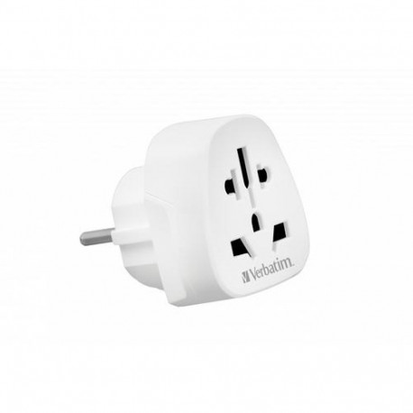 Verbatim World to Europe Adapter WTEU-02 Travel Plug