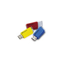 Verbatim Store &#039;n&#039; Click - USB 2.0 Drive 3.2 GEN1 - 3x16 GB - Red/Blue/Yellow