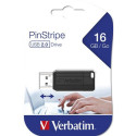Verbatim PinStripe - USB Drive 16 GB - Black