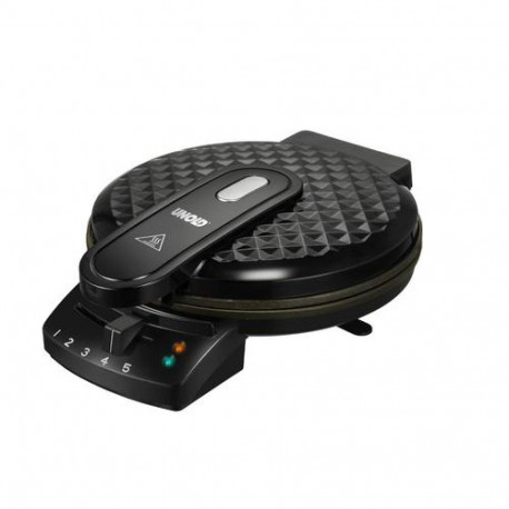 Unold 48235 waffle iron 1 waffle(s) 1200 W Black, Stainless steel