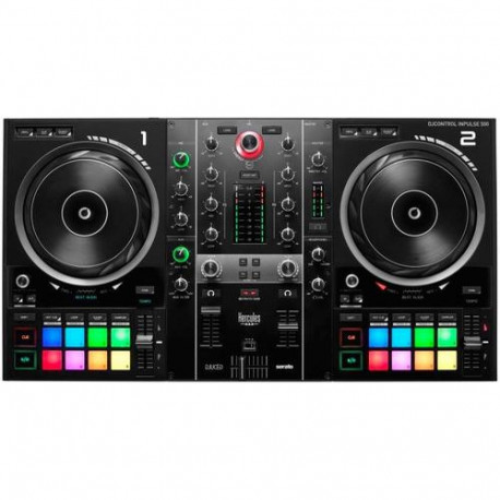 Hercules Inpulse 500 Digital Vinyl System (DVS) scratcher Black
