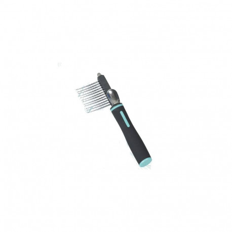 ZOLUX 470829 pet brush/comb Black, Blue, Stainless steel Dog