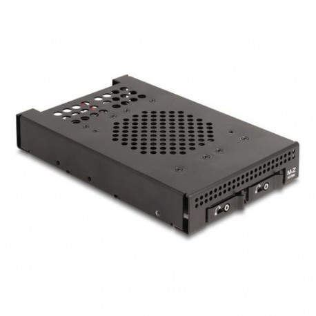 DeLOCK 3.5″ Mobile Rack for 2 x M.2 NVMe SSD with OcuLink SFF-8612 connector