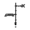 Manhattan TV &amp; Monitor &amp; Laptop Combo Mount, Desk, Full Motion, 1 screen, Screen Siz