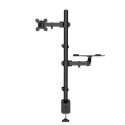 Manhattan TV &amp; Monitor &amp; Laptop Combo Mount, Desk, Full Motion, 1 screen, Screen Siz