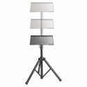 Manhattan TV/Monitor/Projector/Laptop Mount, Tripod Floor Stand, 1 screen/device, Screen Sizes: 13-3