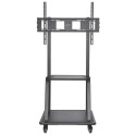 Manhattan TV &amp; Monitor Mount, Trolley Stand, 1 screen, Screen Sizes: 37-100&quot;, Black