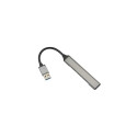 4smarts 4in1 Hub USB-A to 3x USB-A 2.0 and 1x USB-A 3.0 space grey