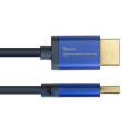 Alcasa 4521-SF010B HDMI cable 1 m HDMI Type A (Standard) Blue