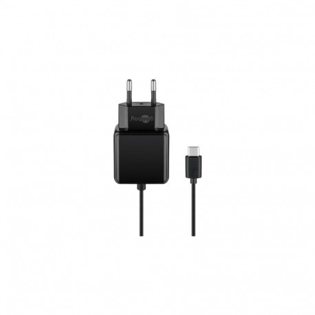 Goobay 45040 mobile device charger Universal Black AC Indoor