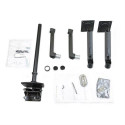 Ergotron LX Series LX Dual Stacking Arm, Tall Pole, Matte Black 101.6 cm (40&quot;) Desk