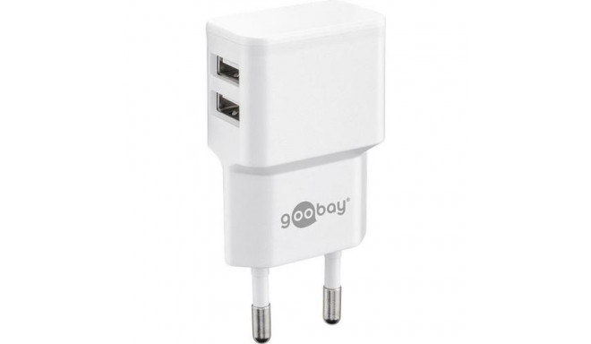 Goobay 44952 mobile device charger Mobile phone, Smartphone, Tablet White AC Indoor