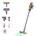 Dyson V12 Detect Slim Absolute 2-in-1 stick vacuum Battery Dry Bagless 545 W Nickel, Yellow
