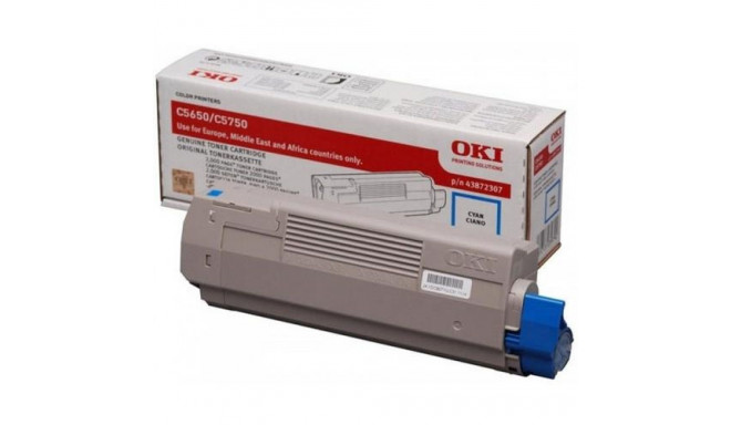 OKI Toner 43872307 Cyan