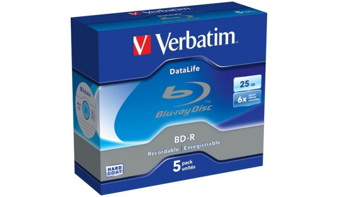 Verbatim DataLife 6x BD-R 25 GB 5 pc(s)