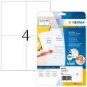 HERMA Correction/covering labels A4 105x148 mm white paper matt opaque 100 pcs.
