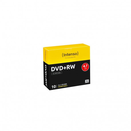 Intenso DVD+RW 4.7GB, 4x 10 pc(s)