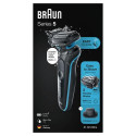Braun Series 5 51-M1200s men&#039;s shaver Foil shaver Trimmer Black, Blue
