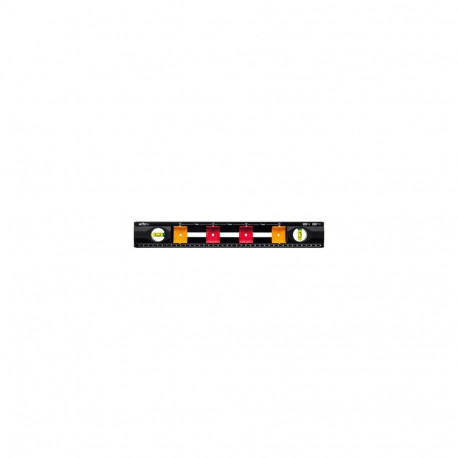 Wiha 42074 level 0.4 m Black, Orange, Red