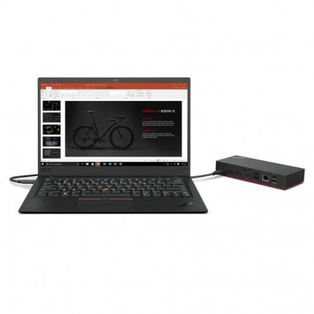 Lenovo ThinkPad Universal USB-C Dock Wired USB 3.2 Gen 1 (3.1 Gen 1) Type-C Black