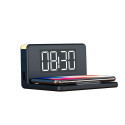 RealPower ChargeAir Digital alarm clock Black