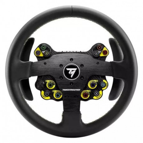 Thrustmaster Evo Racing 32R Leather Black, Yellow Steering wheel Analogue / Digital PC, PlayStation 