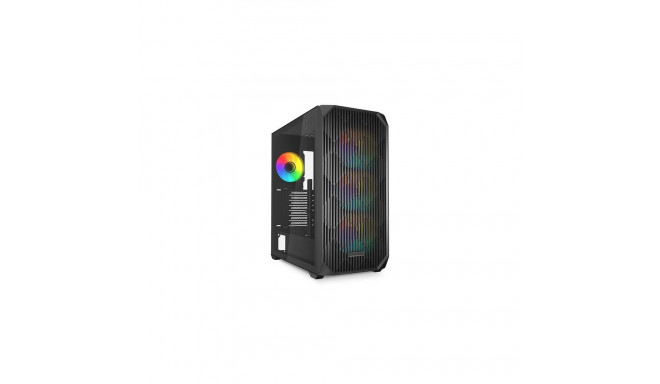 Sharkoon AK3 RGB Midi Tower Black