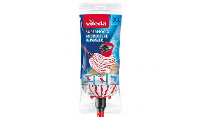 Vileda VI158455 mop Dry&amp;wet Red, White