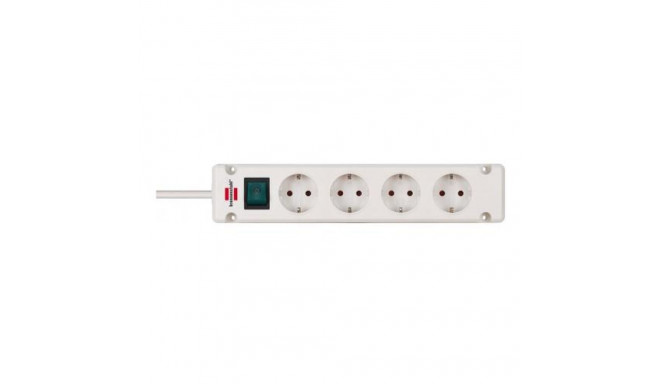 Brennenstuhl 1150650124 power extension 1.5 m 4 AC outlet(s) Indoor White