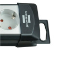 Brennenstuhl 1951540101 power extension 5 m 4 AC outlet(s) Indoor Black, White