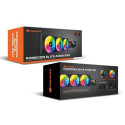 COUGAR Gaming CGR-PSDELRGB-B-360 Processor All-in-one liquid cooler 12 cm Black
