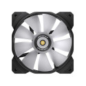 COUGAR Gaming CF-MHP12HB3-RGB Computer case Air cooler 12 cm Black, White 3 pc(s)