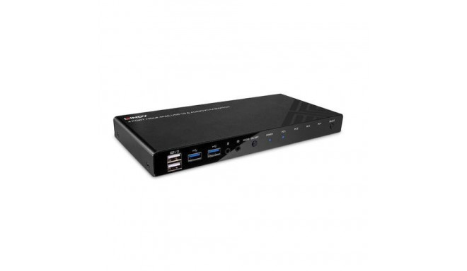 Lindy 4 Port HDMI 4K60, USB 3.0 and Audio KVM Switch