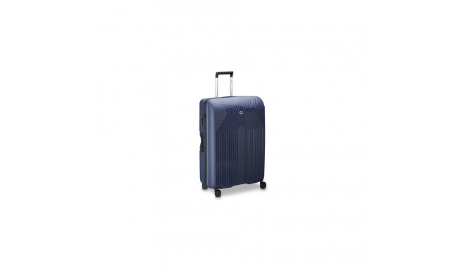 Delsey Ordener Suitcase Hard shell Blue 100 L Polypropylene (PP)