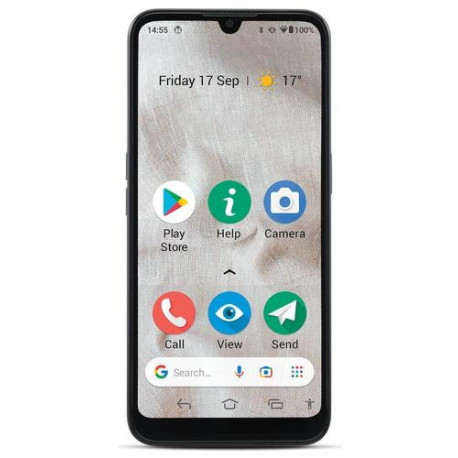 Doro 8100 15.5 cm (6.1") Single SIM Android 10 Go edition 4G USB Type-C 2 GB 32 GB 3000 mAh