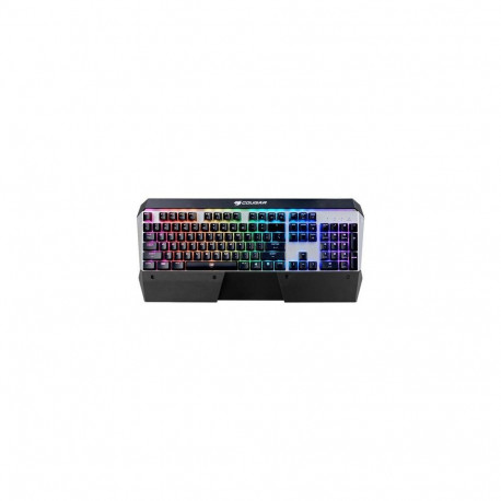 COUGAR CGR-WM4MB-ATR keyboard Gaming USB QWERTZ German Black, Silver
