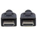 Manhattan HDMI Cable with Ethernet (CL3 rated, suitable for In-Wall use), 4K@60Hz (Premium High Spee