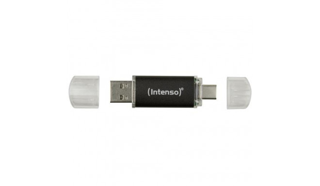 Intenso Twist Line USB flash drive 32 GB USB Type-A / USB Type-C 3.2 Gen 1 (3.1 Gen 1) Anthracite