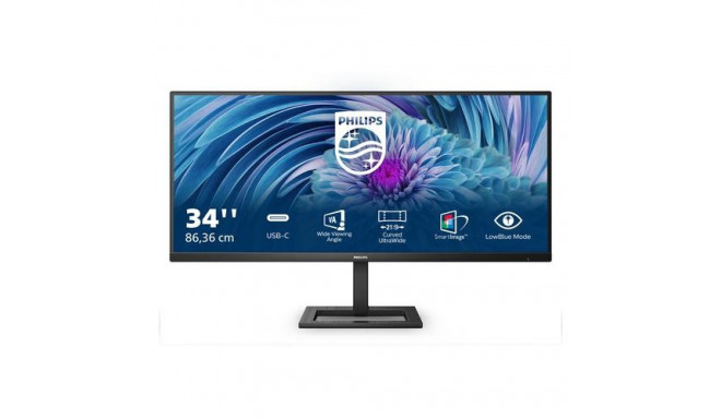 Philips E Line 346E2LAE/00 LED display 86.4 cm (34&quot;) 3440 x 1440 pixels Wide Quad HD LCD Bl