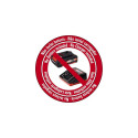 Einhell GE-CL 18 Li E - Solo cordless leaf blower 210 km/h Black, Red