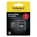 Intenso 3403450 memory card 4 GB MicroSDHC Class 4