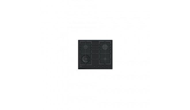 Haier Series 4 HAVG6BF4HB/1 Black Built-in 59 cm Gas 4 zone(s)