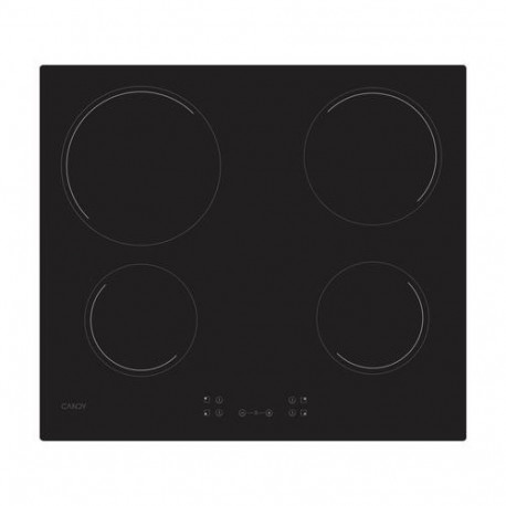 Candy Idea CH64CCB/4U2 Black Built-in 59 cm Ceramic 4 zone(s)