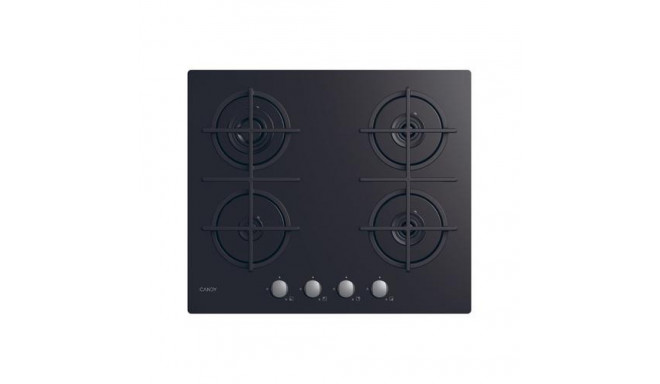 Candy CVG6B Black Built-in 59 cm Gas 4 zone(s)